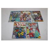 4pc X-Men Mint Condition Vintage Comic Books