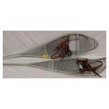 Pair of Vintage Metal Military Grade Snow Shoes