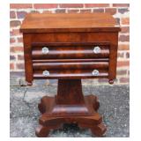 1840's Empire Work Table / Sewing Stand