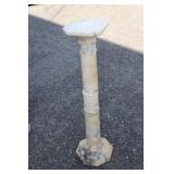 Marble Stand with Chips 3' tall