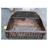 Antique Cast Iron Coal Fireplace Insert 16x2'x12'