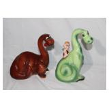 2pcs Vintage 1950's Kreiss & Co. Ceramics