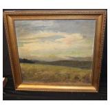 Early 20th century Oil on Board Landscape