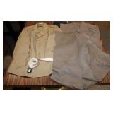 WWII Navy Belt, Baker T.I. 449, Uniform Coat