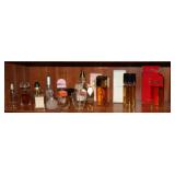 Group of Perfume Bottles and content