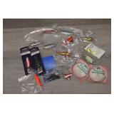 15 pices of Fishing Tackle to include spoons,
