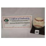 Bobby Abreu w/ certificate, in person