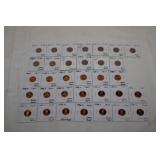 Deep Cameo Proof; 20 Lincoln cents & 13 dimes