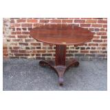 Antique Empire Mahg. tilt top Table