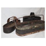 Group of 3 Antique Cotton Mill Tool/Accessory