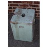 Vintage Water Bottle in wooden box