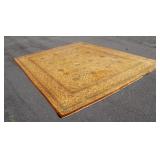 A Large Handmade Wool Rug