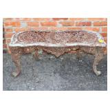 Cast Iron Bench