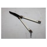 Bear & Son Smooth Light Bone Butterfly Knife