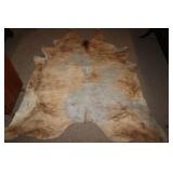 Brindle Brazilian Cowhide Rug approx 107'