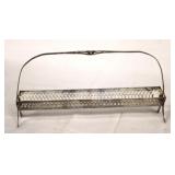 Antique sterling sugar cube caddy