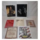 Lot of Vintage Memorabilia Ali, Jean Simmons,