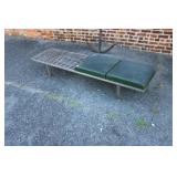 Mid Century Saki Table & Bench