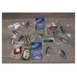 20 Total pieces of Fishing Tackle to include lures
