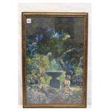 Vintage Lithograph 'Reveries' by Maxfield Parrish