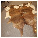 110' approx corner to corner Cow Hide