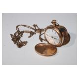 Elgin Gold Plated Pocket Watch 15 jewel