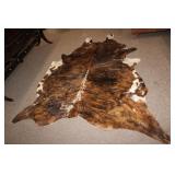 Brindle Brazilian Cowhide Rug approx 114'