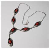 Designer Signed Native American Necklace