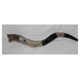 SilverJewish Horn w/ star of David 23'