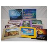 Lot of Disney Commemorative Lithographs new