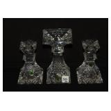 3pcs Waterford Crystal Wedding Heirloom Collection