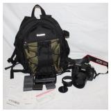 Canon EOS 50D w/ battery, Canon ES-71II