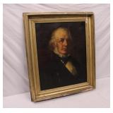 18th or 19th century Oil on Canvas Portrait of a