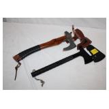 Custom made Tomahawk w/ rosewood handle and