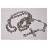 .925 Sterling Fantastic Rosary that is hallmarked