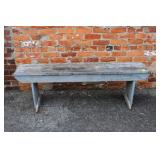Antique 5' Painted Bench
