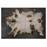 43' long Goat Hair Rug