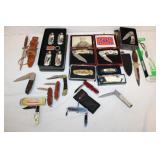 20 Various Pocket Knives, Collector, Most NIB