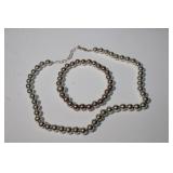 .925 Sterling Matching Necklace and Bracelet