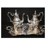 From PA. Estate 1968 Leonard Silver Tea Set