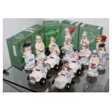 14 Beswick 'Little Loveables' Clown figurines