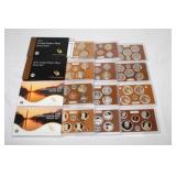 4 - US Proof Sets including; 2001, 2012, 2013,
