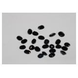 Large Parcel of Oval Cut Blue Sapphires
