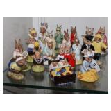20pc Royal Doulton Bunnykins Figurines