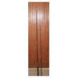 2 Antique Fishing Rods 64' & 70'