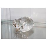 Stueben Crystal Rabbit approx 3'