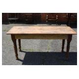 Table with Turned Legs