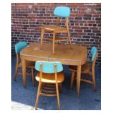 Mid Century Heywood Wakefield Dinning Table &