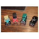 4 Die Cast Cars