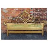 Antique French King Size Headboard 55' x 92.5'